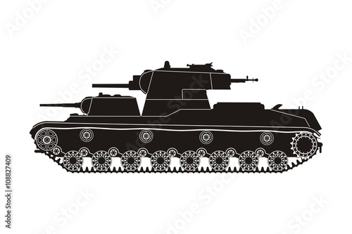 black armored car