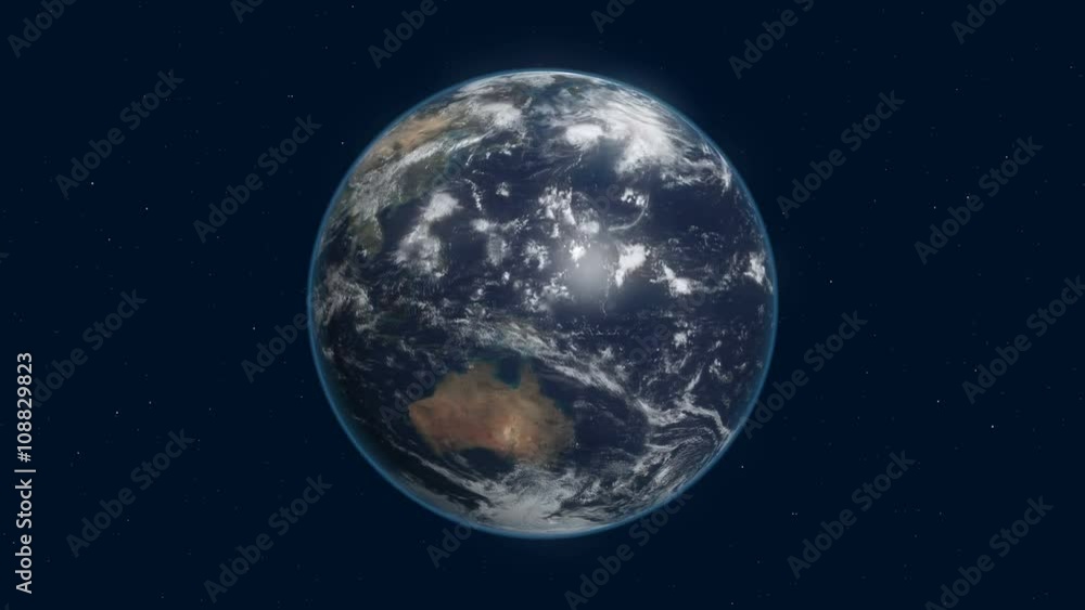 earth rotates in space 4k earth rotates in space 4k