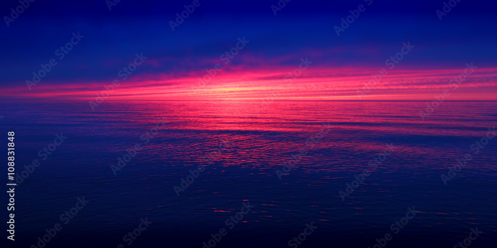 Great Lakes Sunset Michigan