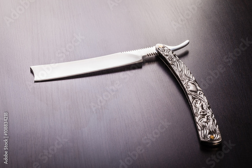 Photos big straight razor