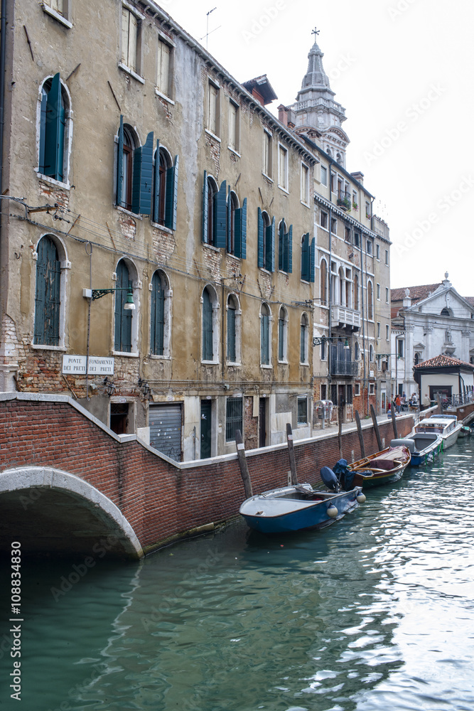 venetian canal in italy