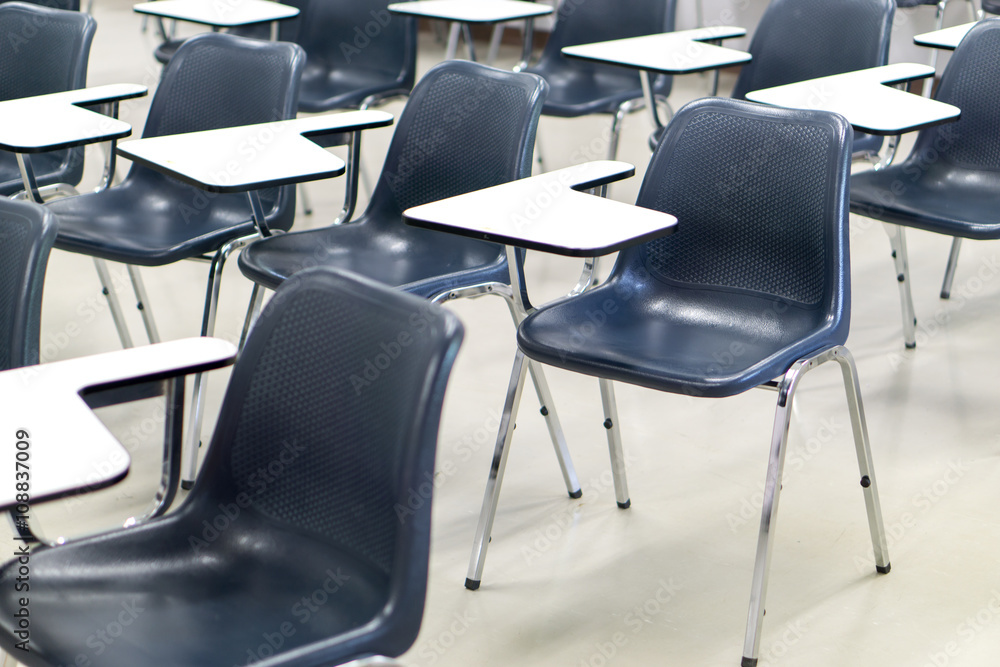 Obraz premium Thai lecture chairs and tables