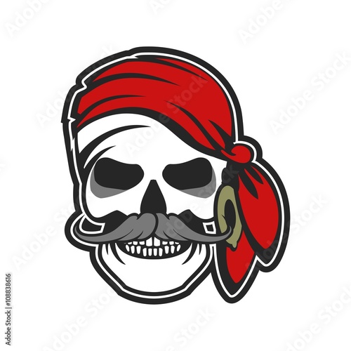 sea pirate emblem © marrishuanna