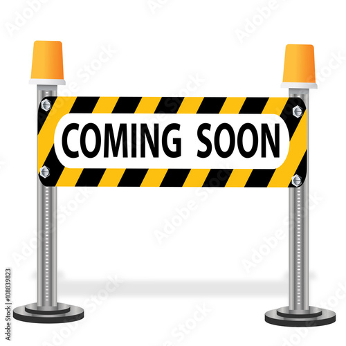 clip art of coming soon sign