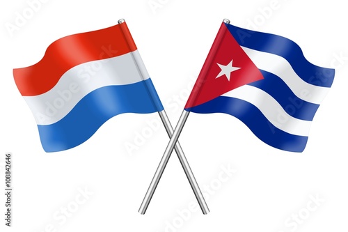 Flags: Luxemburg and Cuba Free Download Flags: Luxemburg and Cuba - GFXLoad