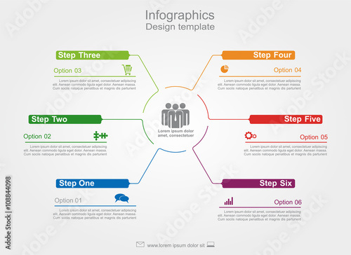Infographic design template. Vector illustration.