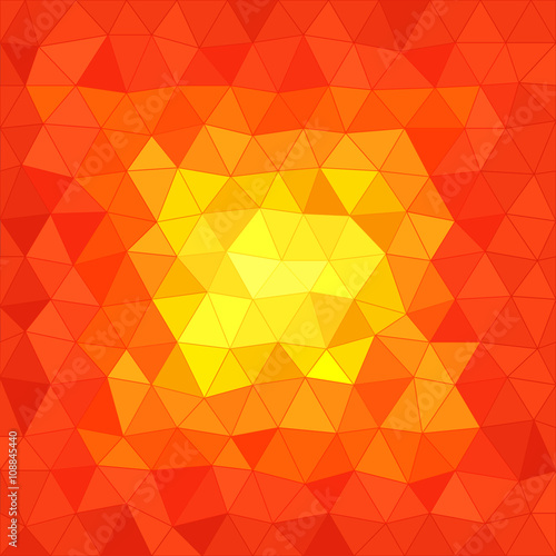 Beach landcape with chairs and umbrella