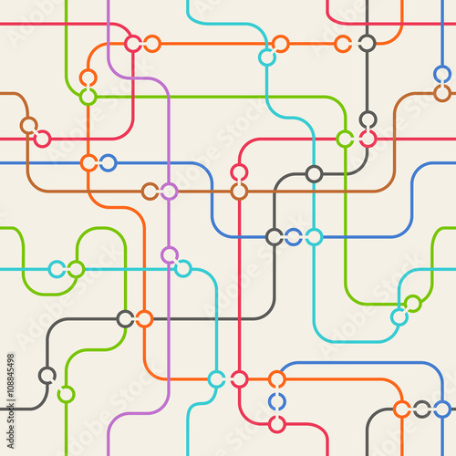 Beach landcape with chairs and umbrella