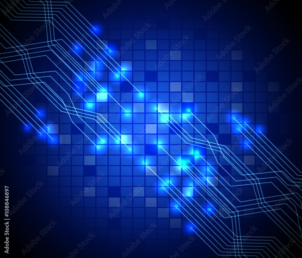 Abstract technology circuit board background Abstract technology circuit board background