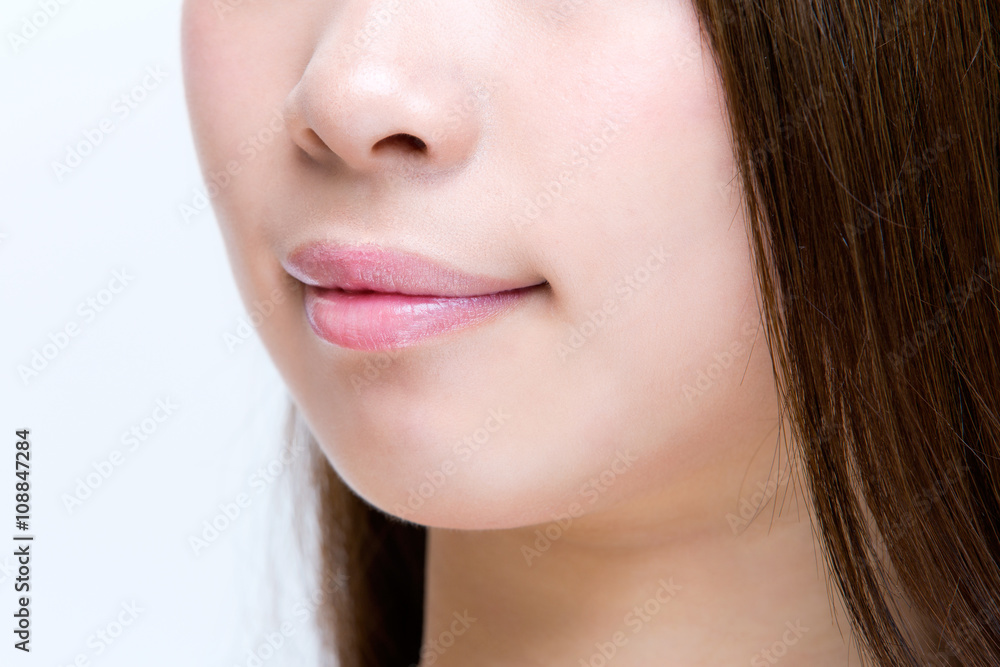 Fototapeta premium 唇クローズアップ