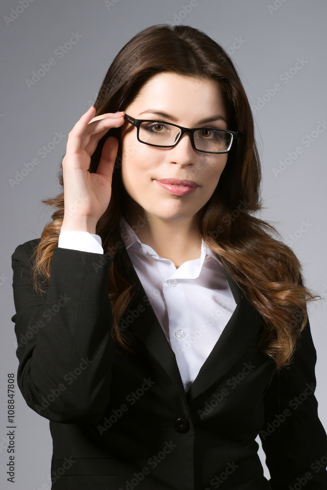 beautiful woman in glasses beautiful woman in glasses