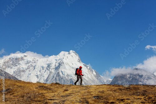 Hike in Himalayas