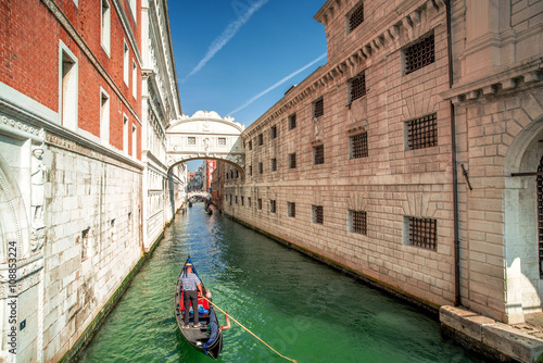 Venedig, Gefängnis mit der Seufzerbrücke "Prigione Nuove" © motivthueringen8