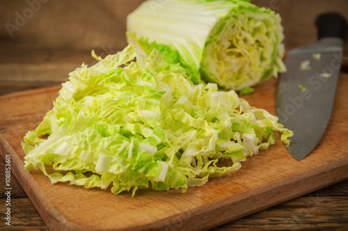 chopped fresh cabbage