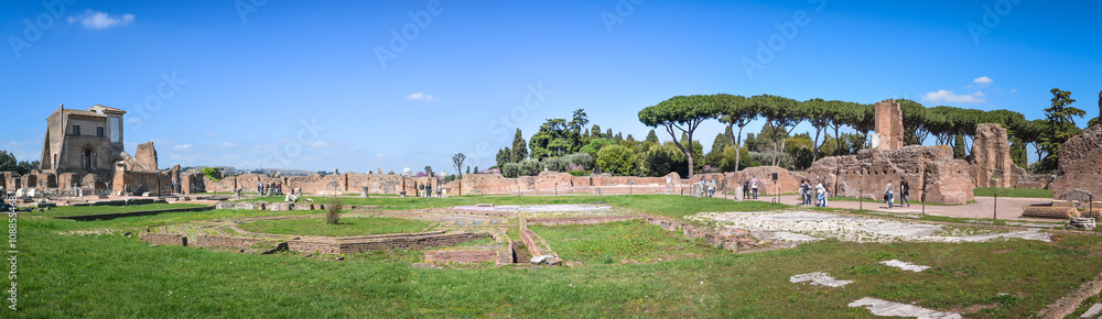 Fototapeta premium Forum Romanum - panorama