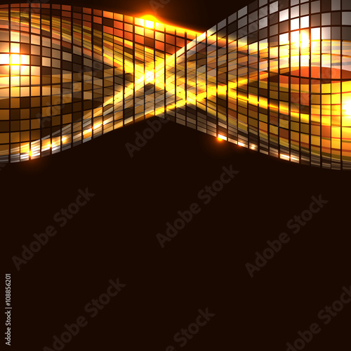 Abstract gold background
