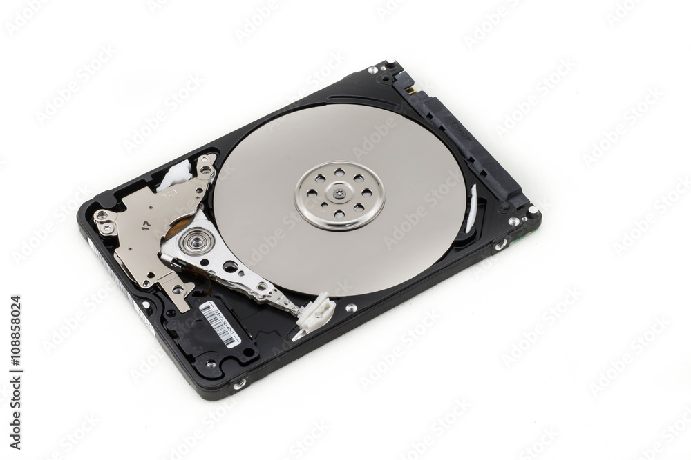 Hard disk 2.5 Inch isolated on white background Hard disk 2.5 Inch isolated on white background