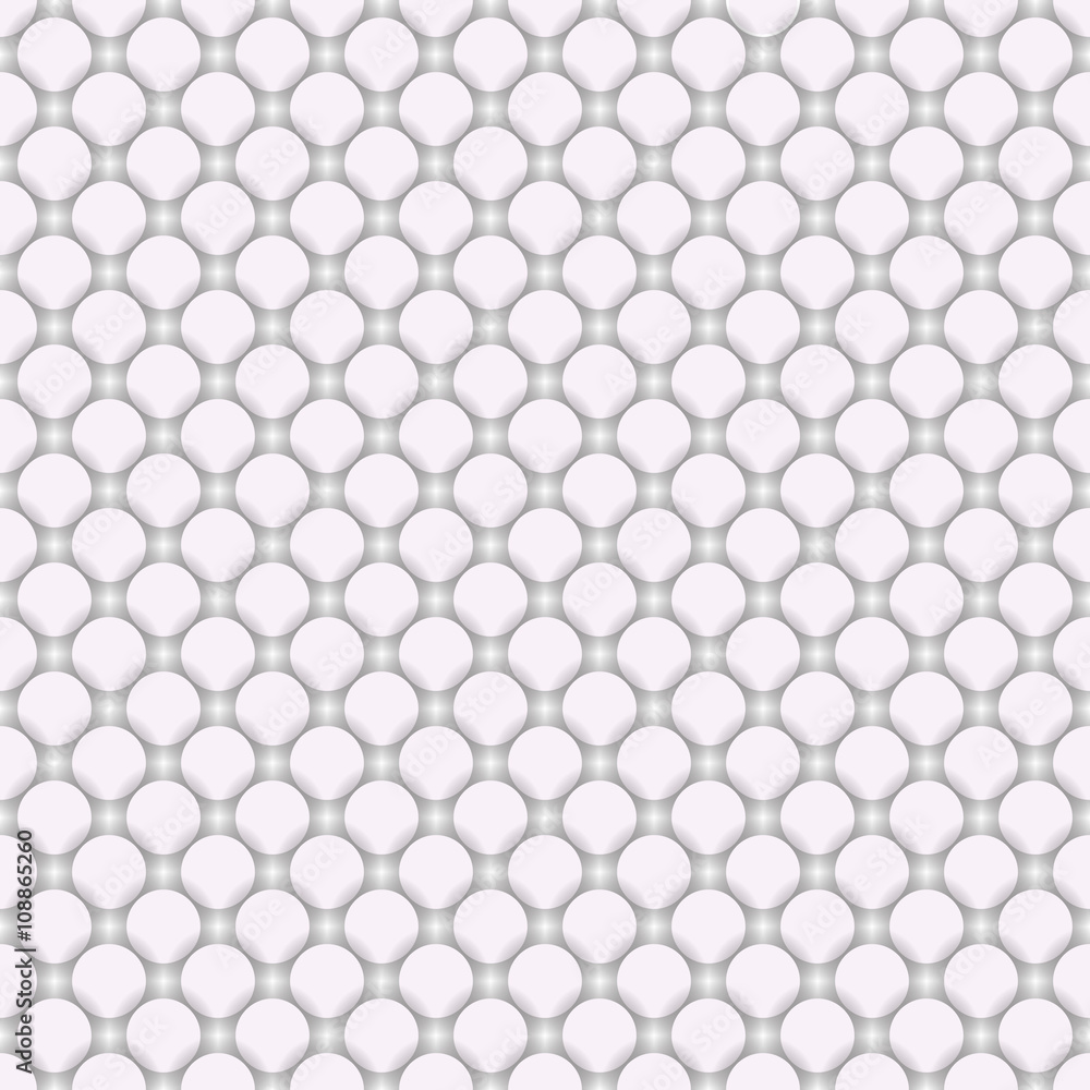 Abstract seamless white pattern with 3D effect. Vector eps10 pattern suitable for fabric, wallpaper, web. Abstract seamless white pattern with 3D effect. Vector eps10 pattern suitable for fabric, wallpaper, web.