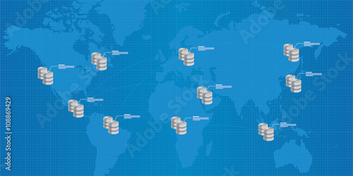 database distribution interconnected analysis business intelligence