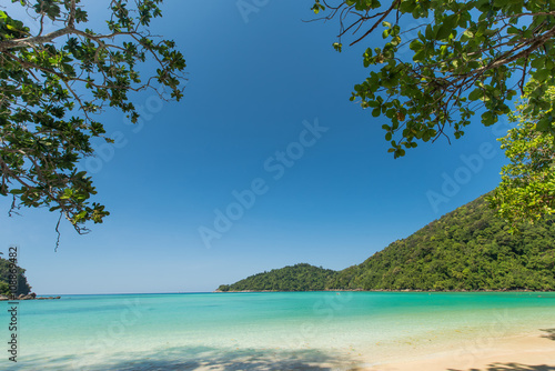 Tranquil island, Surin Island in Thailand