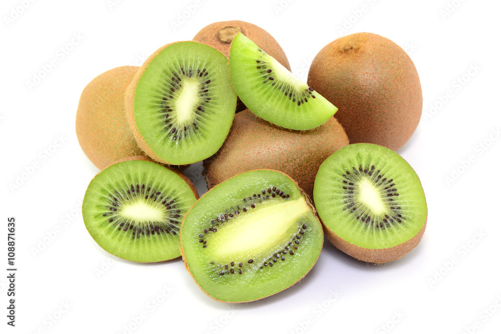 Fototapeta premium Kiwi Freisteller