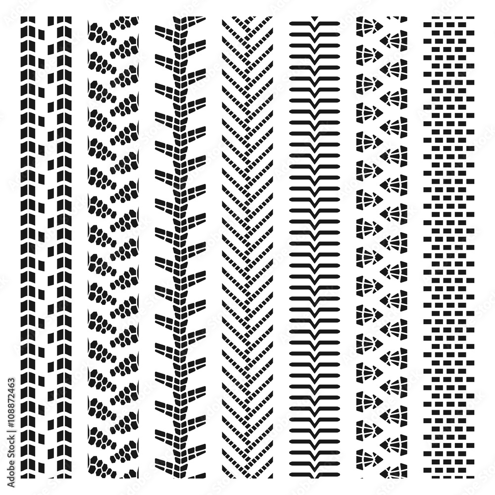 vector tire tracks vector tire tracks