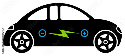 Electric Car Icon