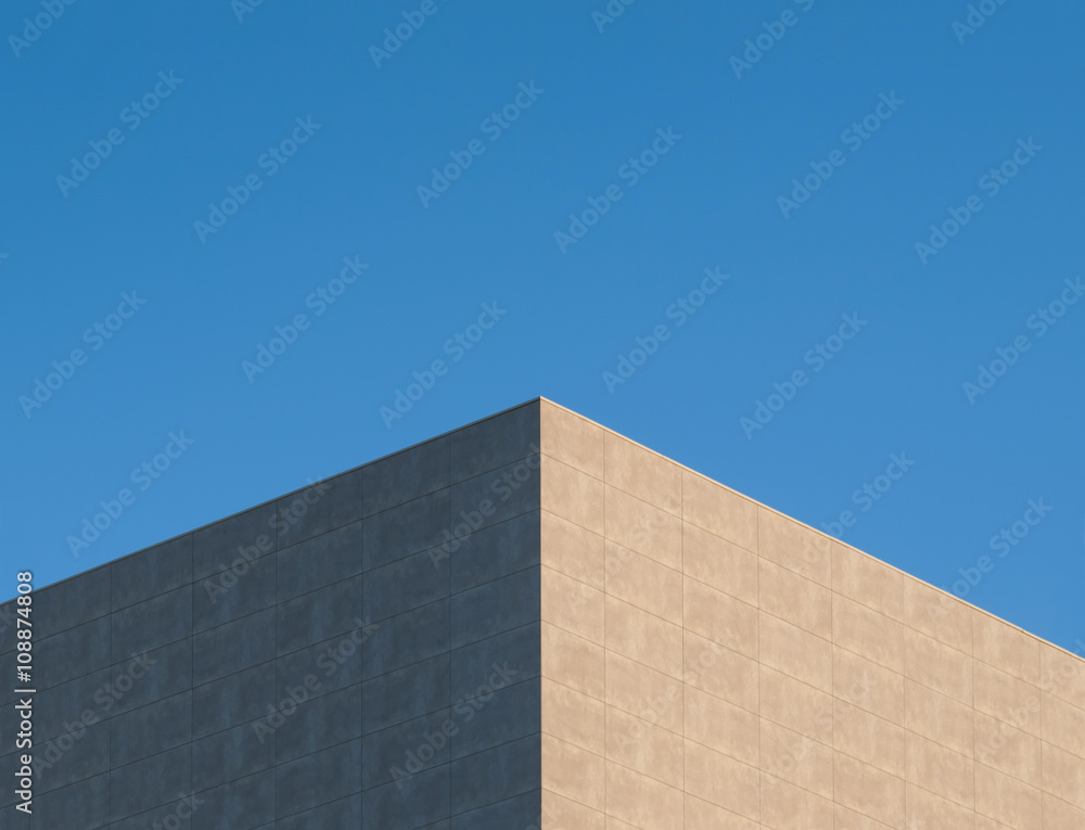 Abstract architecture.Close up of a facade building. Abstract architecture.Close up of a facade building.