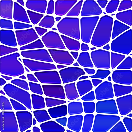 abstract vector stained-glass mosaic background © green_flame