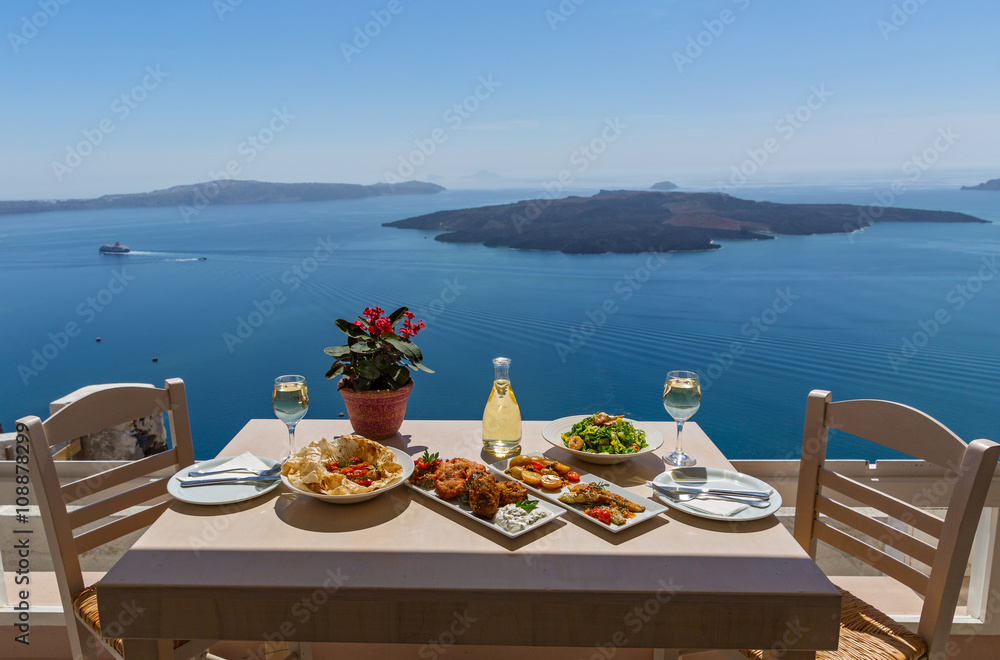 Lunch by the sea, Greece