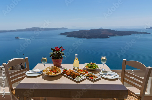 Lunch by the sea, Greece