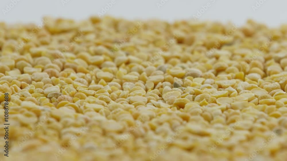 a pile of yellow peas Rotating a pile of yellow peas Rotating