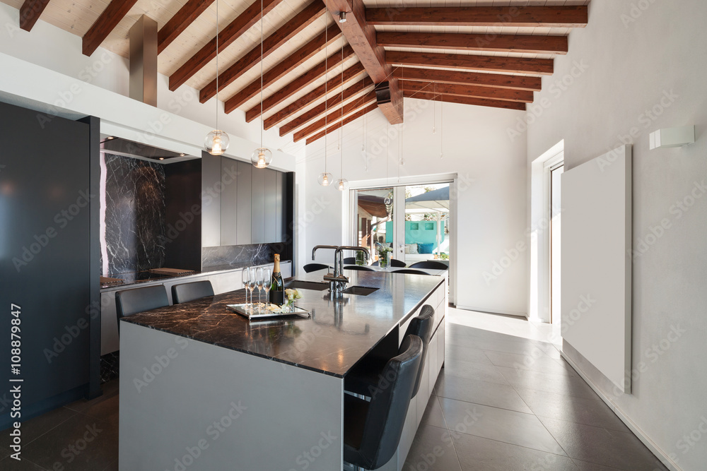 © alexandre zveiger - Interiors, modern kitchen © alexandre zveiger - Interiors, modern kitchen