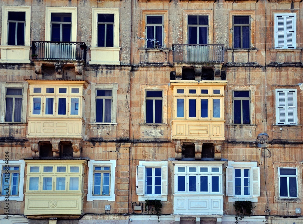 Windows of Valletta