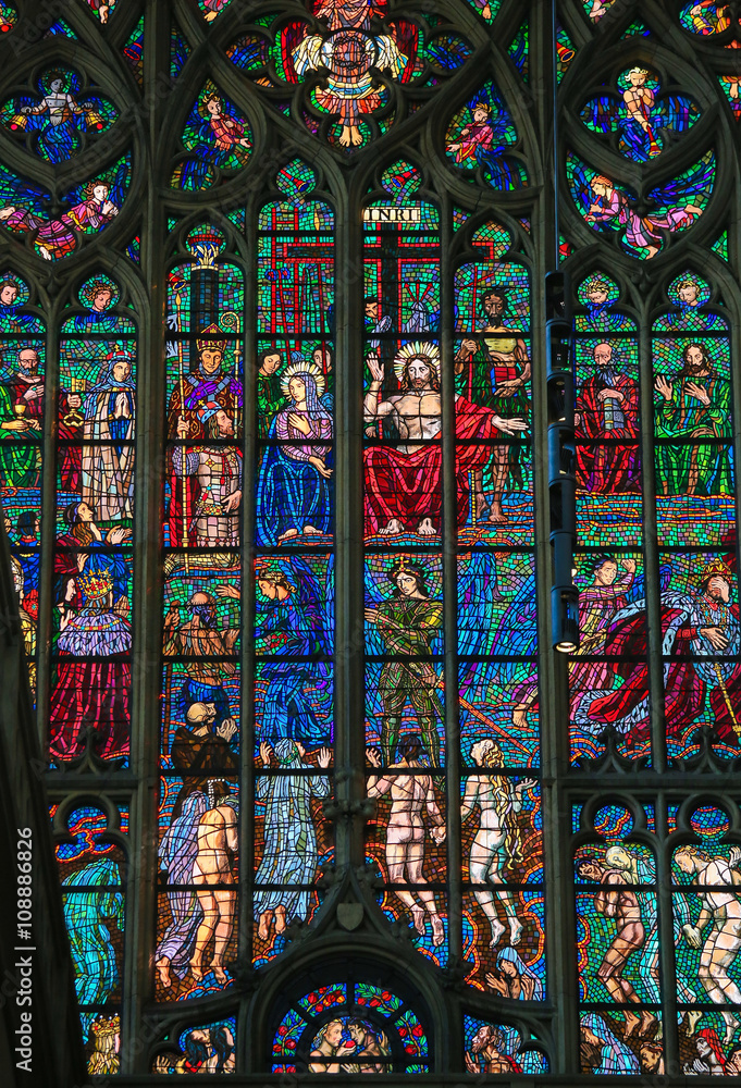 Stained Glass - Last Judgment