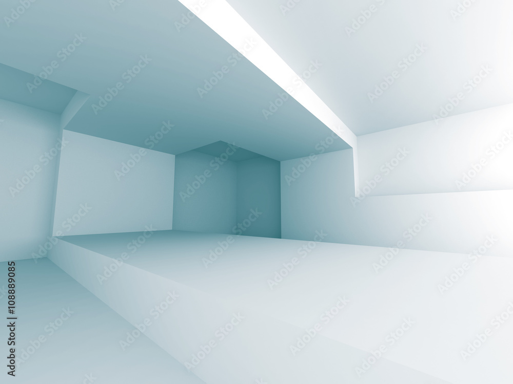 Fototapeta premium Abstract Architecture Modern Empty Room Interior Background