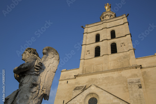 Avignon Cathedral Facade