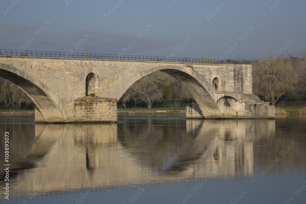 Fototapeta premium St Benezet Bridge, Avignon