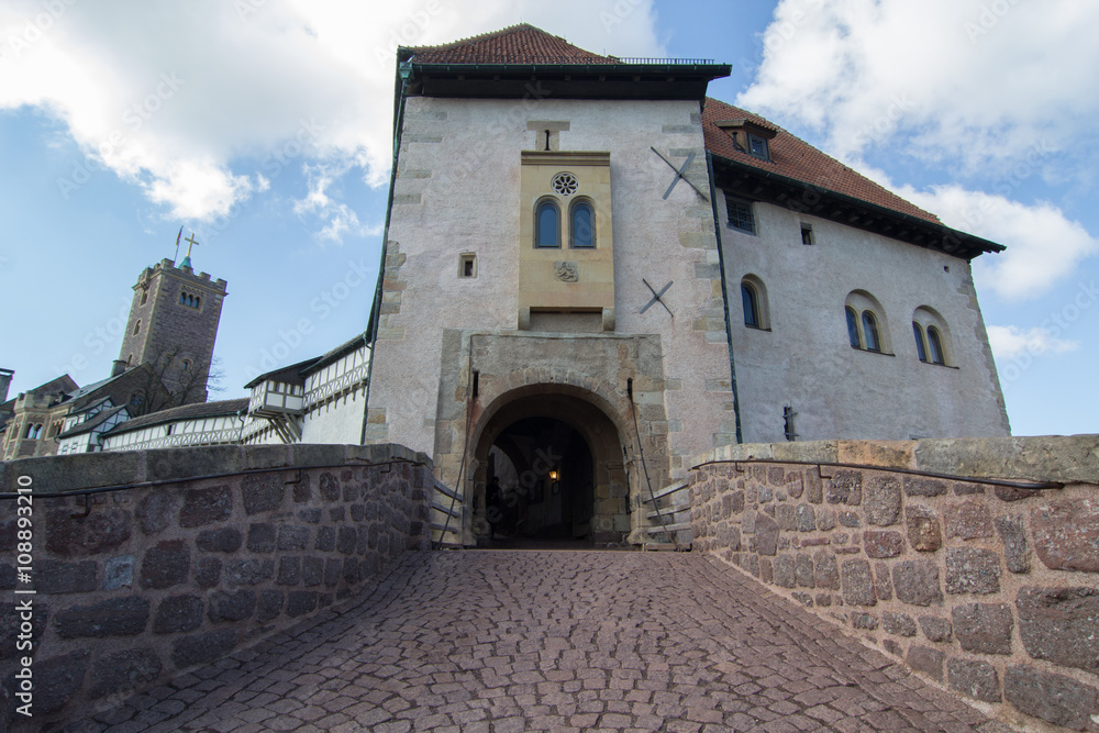 Fototapeta premium Eingang zur Wartburg