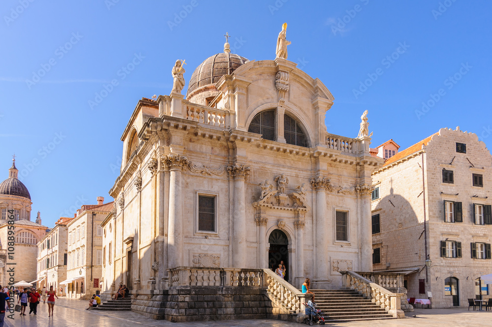 Dubrovnik St. Blaise - obrazy, fototapety, plakaty 