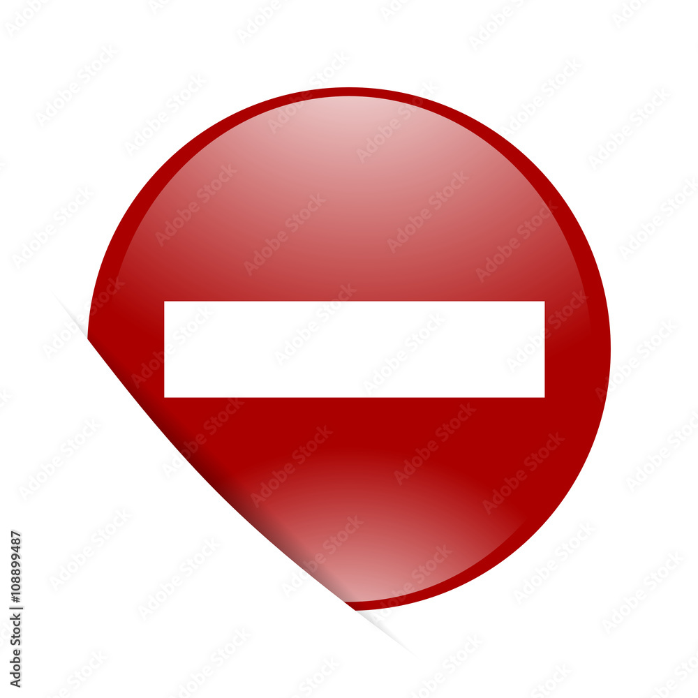 minus red circle glossy web icon minus red circle glossy web icon