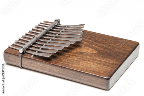 Traditional African instrument kalimba or thumb piano