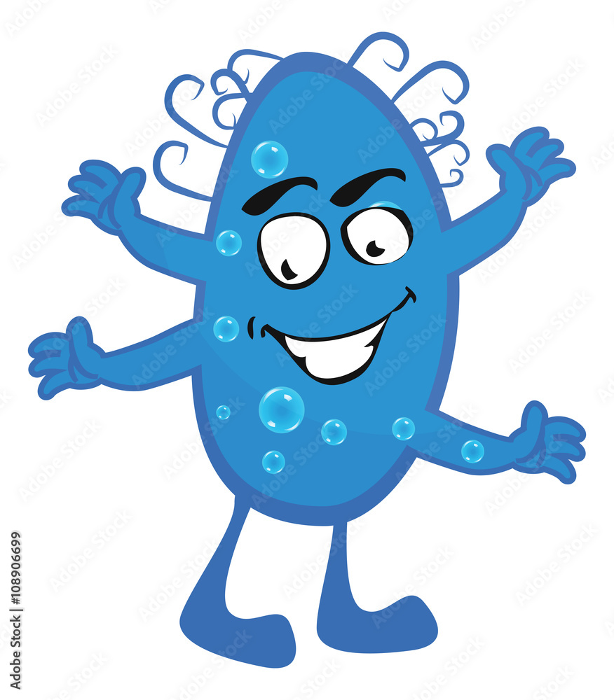 bacteria and germ characters - vector bacteria and germ characters - vector