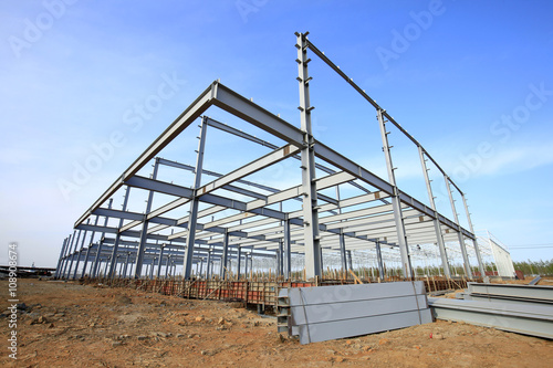 Steel frame structure © zhengzaishanchu