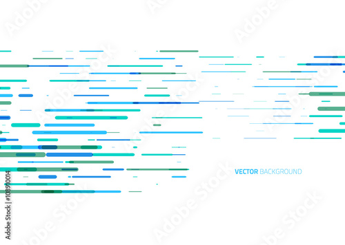 Abstract horizontal colored lines