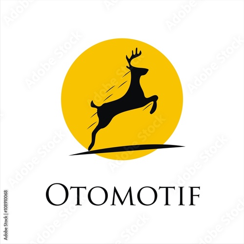 deer logo for fastest car, motorcycle, and tire
