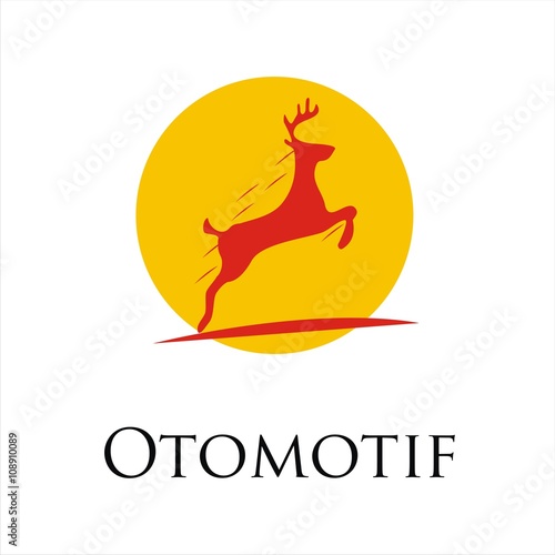 deer logo for fastest car, motorcycle, and tire