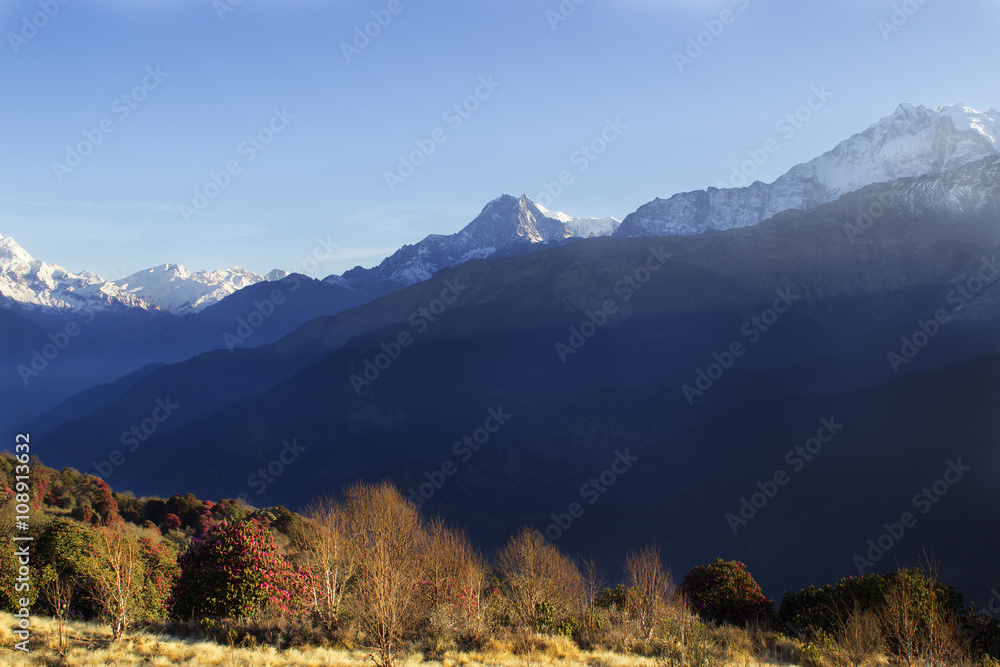 Obraz premium Annapurna range