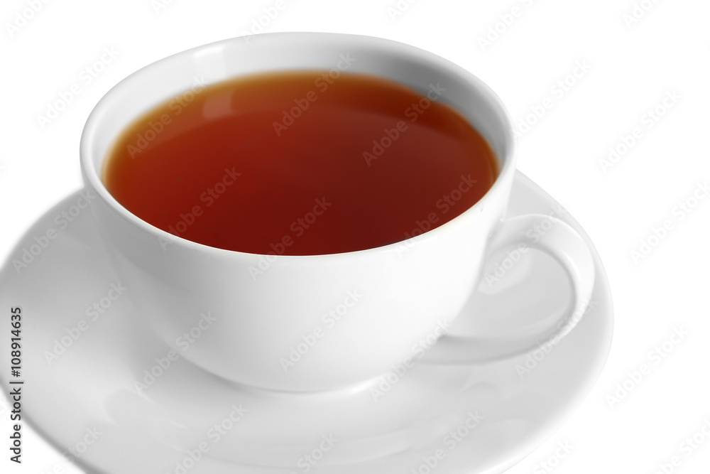 Cup of tea isolated on white background Cup of tea isolated on white background