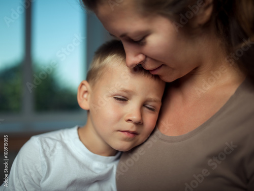 mother and son